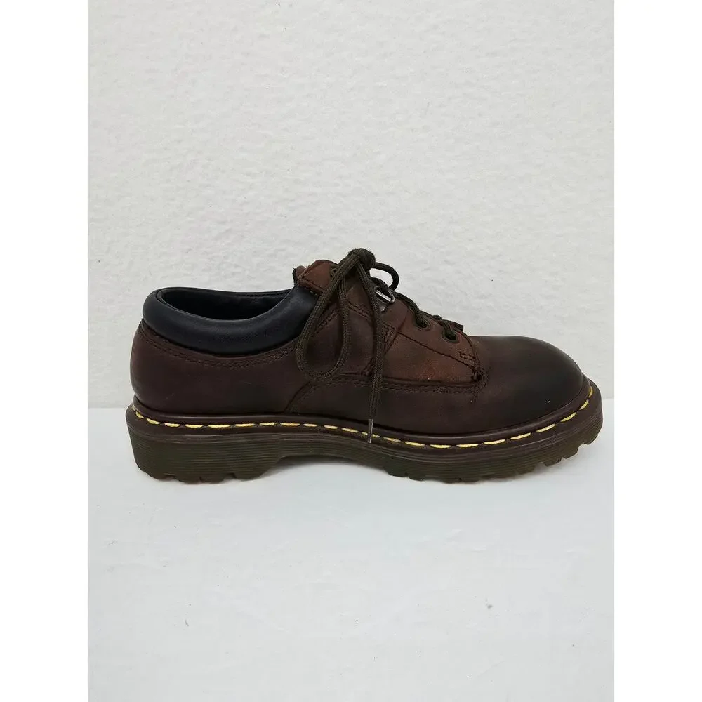 Dr. Martens 7733 Lace Up Shoes Leather Brown 5